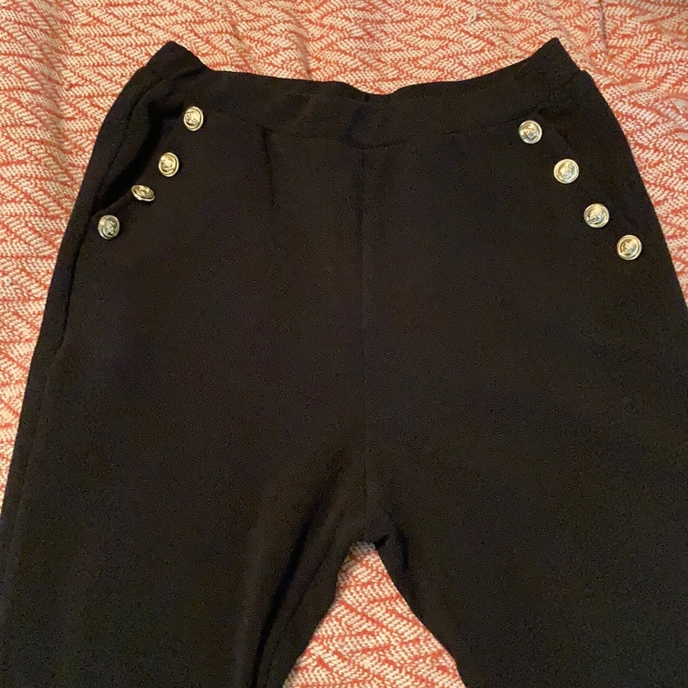 Black high waisted pants